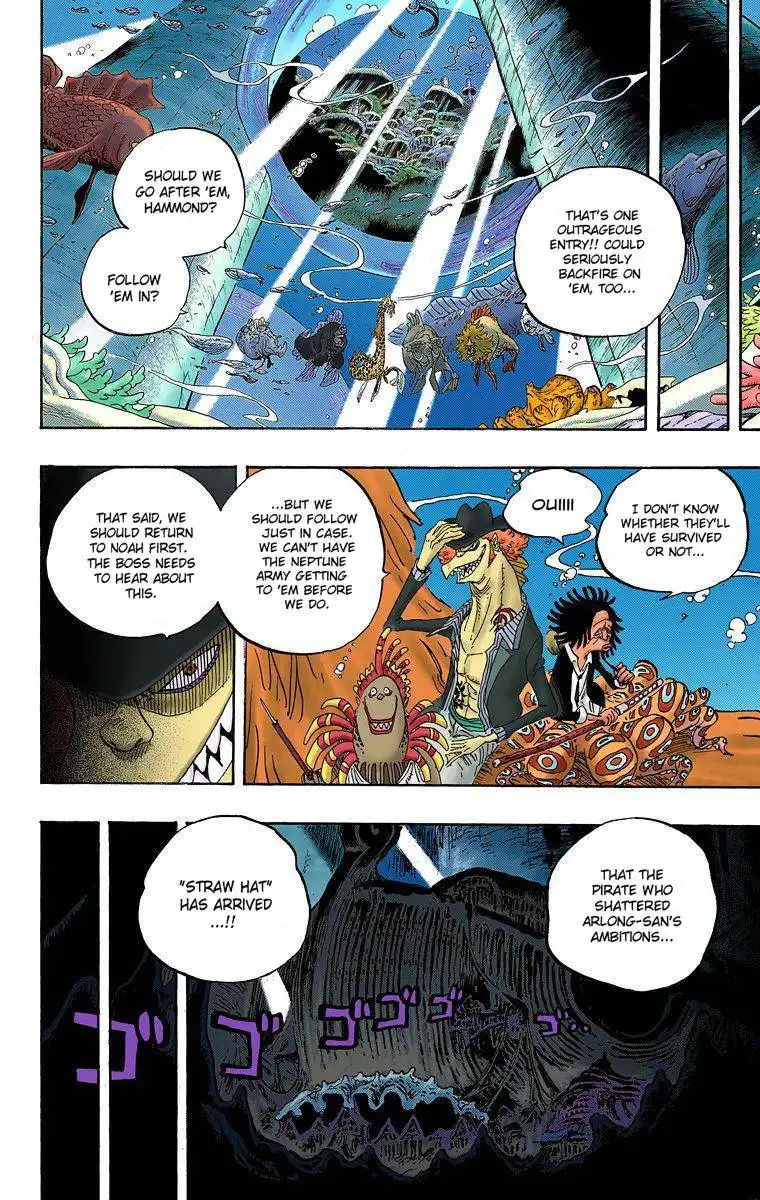 One Piece - Digital Colored Comics Chapter 608 9